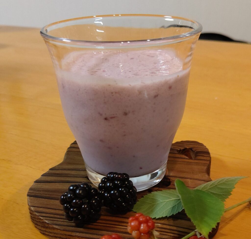 ブラックベリースムージー