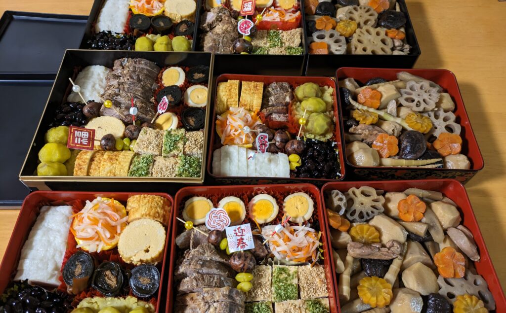 秋田県産食材のみで作ったおせち料理