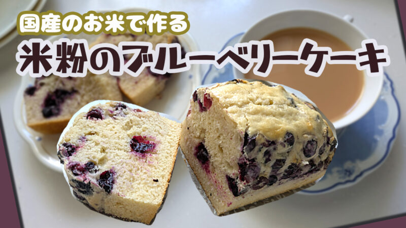 ブルーベリーケーキのアイキャッチ画像
